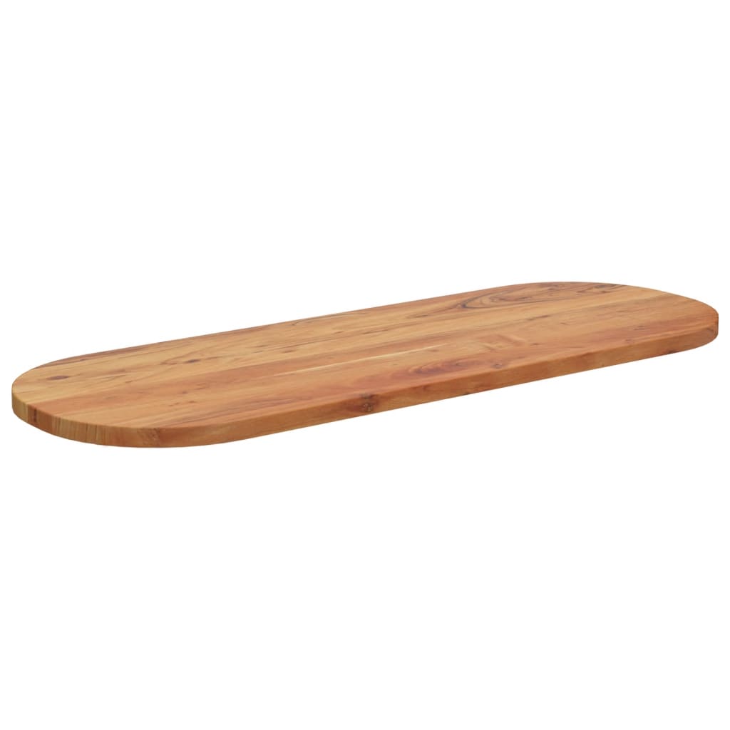 Tafelblad ovaal 110x40x3,8 cm massief acaciahout is nu te koop bij PeponiXL, paradijselijk wonen!