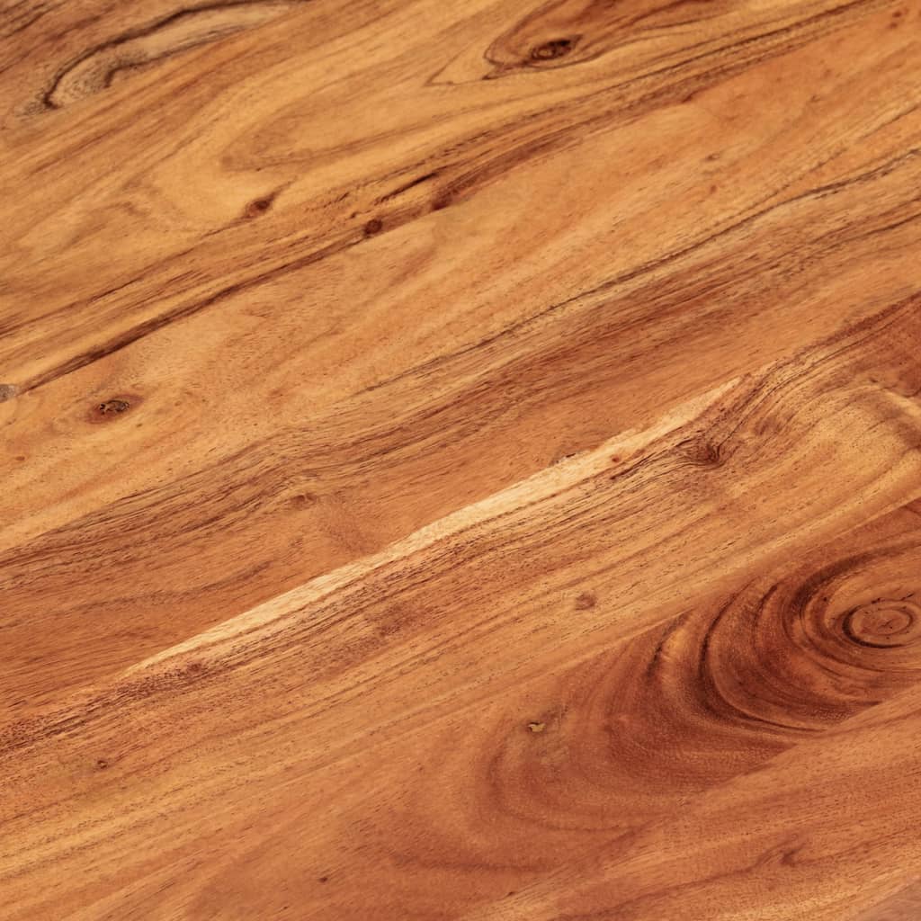 Tafelblad ovaal 110x40x3,8 cm massief acaciahout is nu te koop bij PeponiXL, paradijselijk wonen!