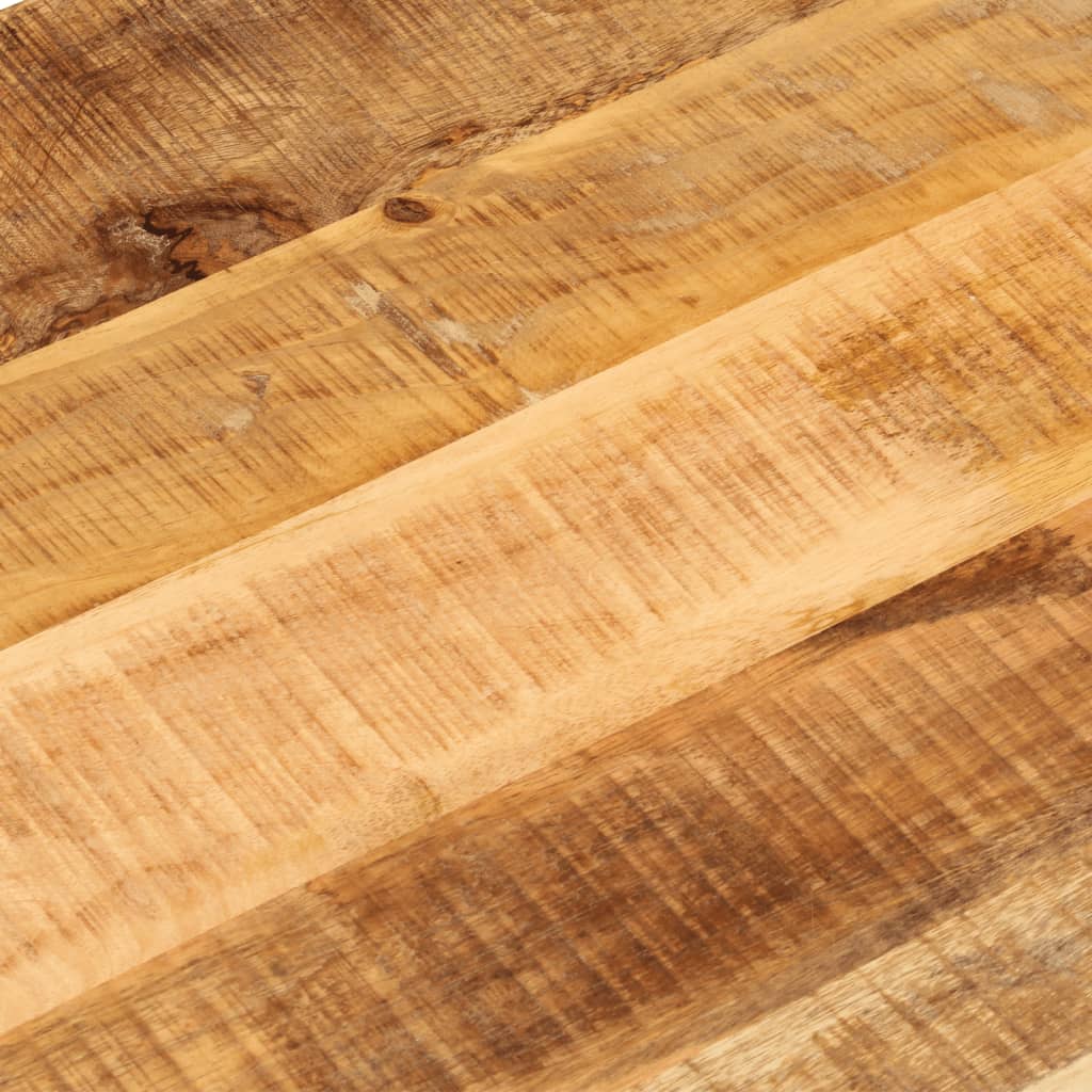 Tafelblad ovaal 120x60x3,8 cm massief ruw mangohout is nu te koop bij PeponiXL, paradijselijk wonen!