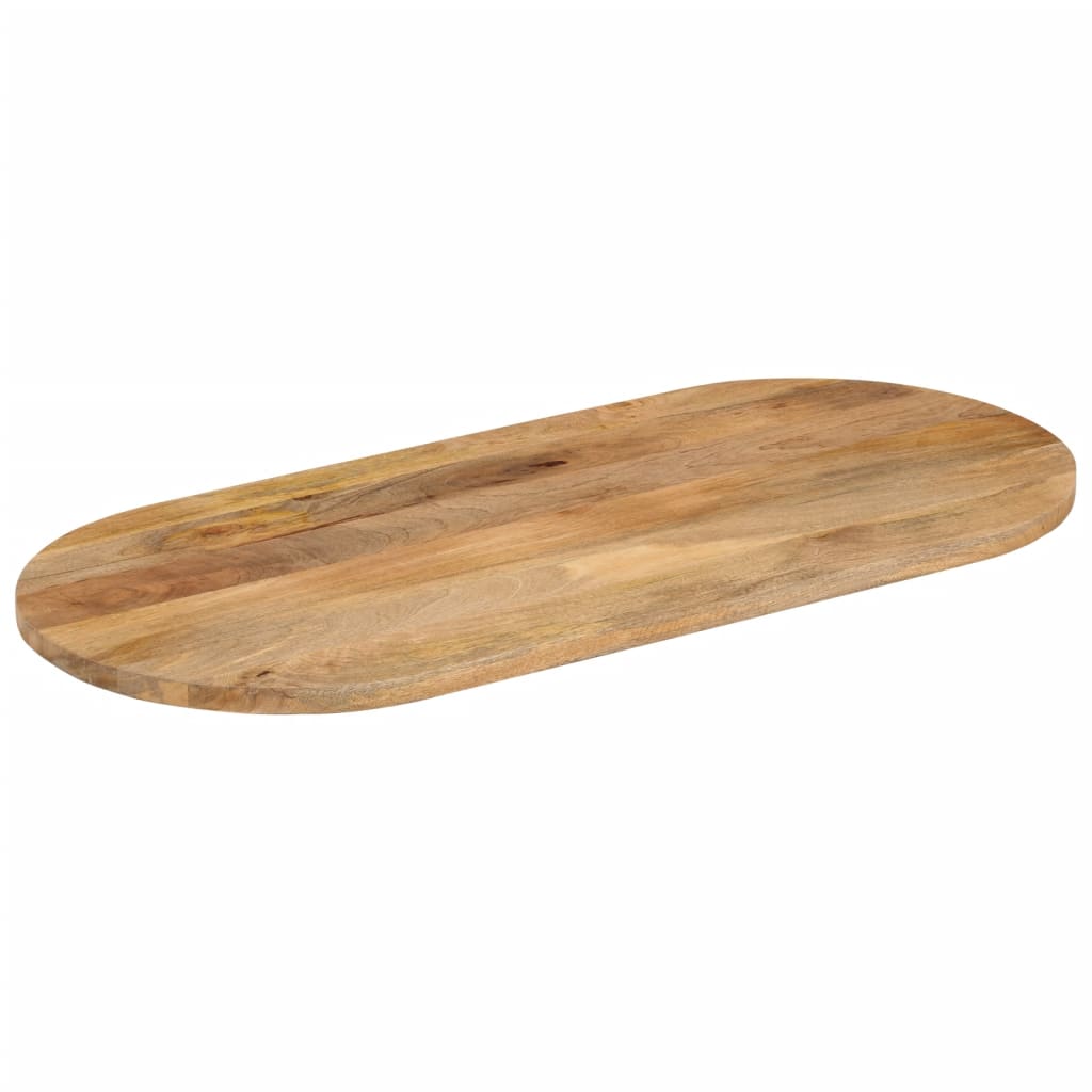 Tafelblad ovaal 120x50x2,5 cm massief mangohout is nu te koop bij PeponiXL, paradijselijk wonen!
