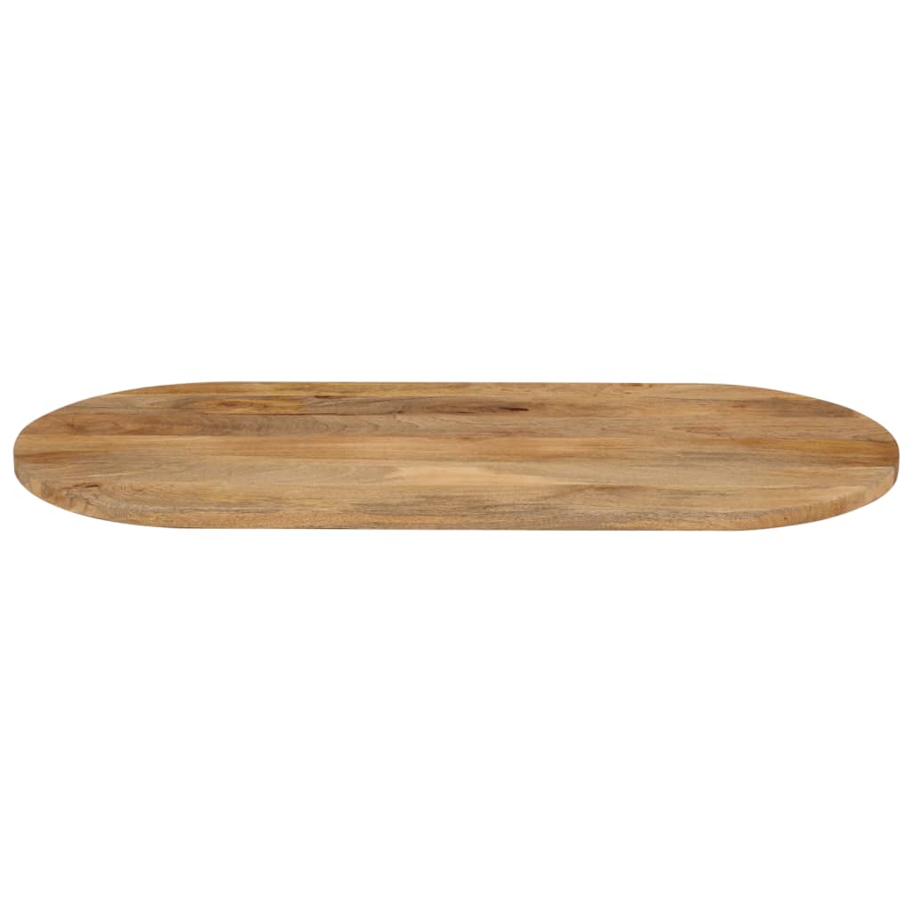 Tafelblad ovaal 120x50x2,5 cm massief mangohout is nu te koop bij PeponiXL, paradijselijk wonen!