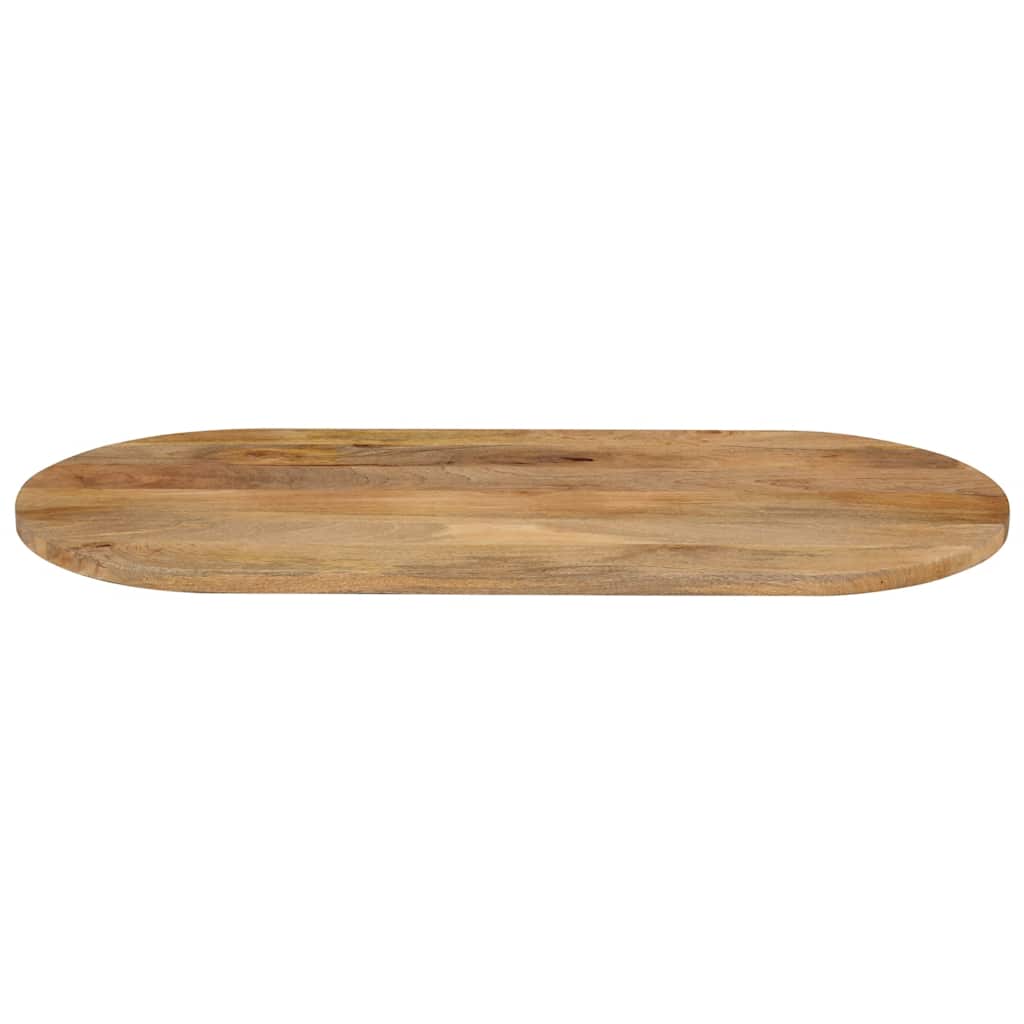 Tafelblad ovaal 100x50x3,8 cm massief mangohout is nu te koop bij PeponiXL, paradijselijk wonen!