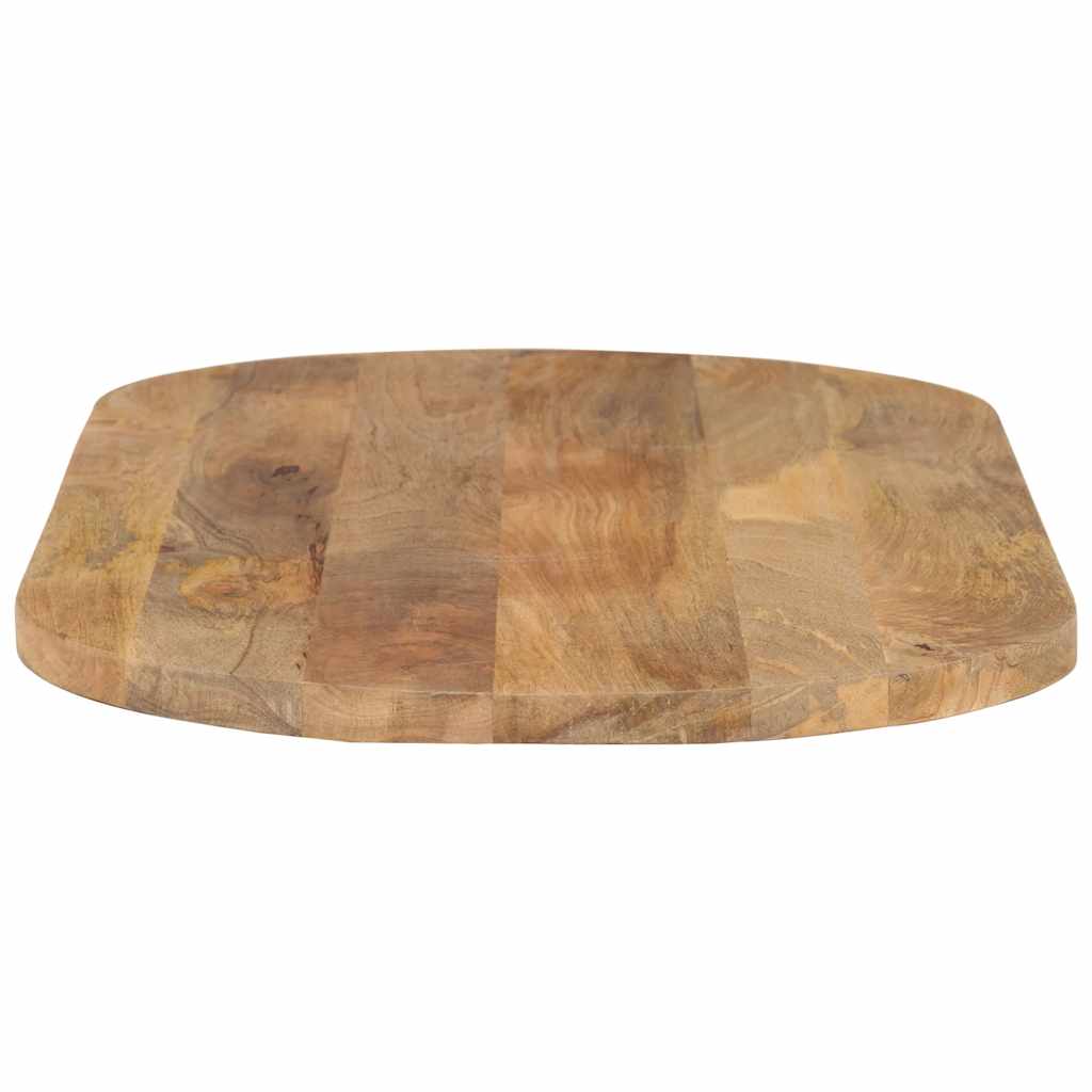 Tafelblad ovaal 100x50x3,8 cm massief mangohout is nu te koop bij PeponiXL, paradijselijk wonen!