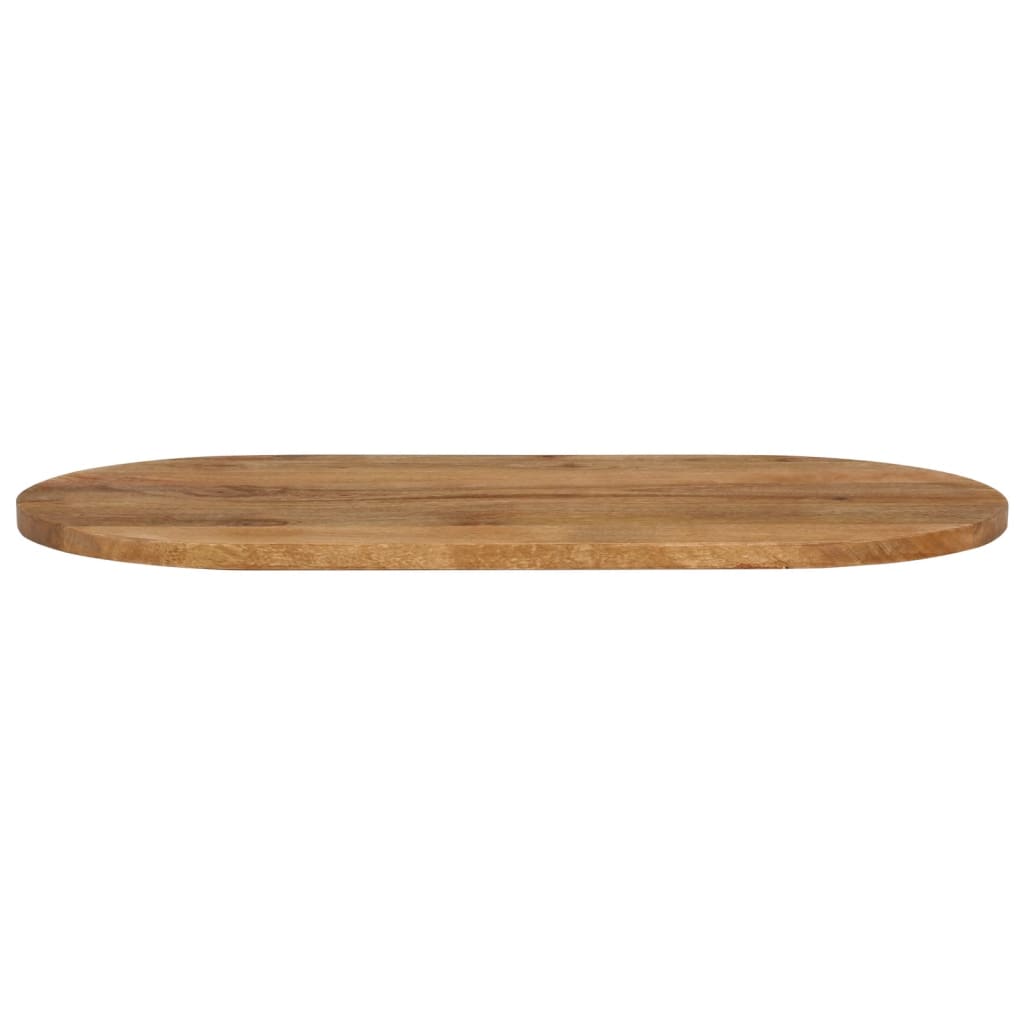Tafelblad ovaal 100x50x3,8 cm massief mangohout is nu te koop bij PeponiXL, paradijselijk wonen!