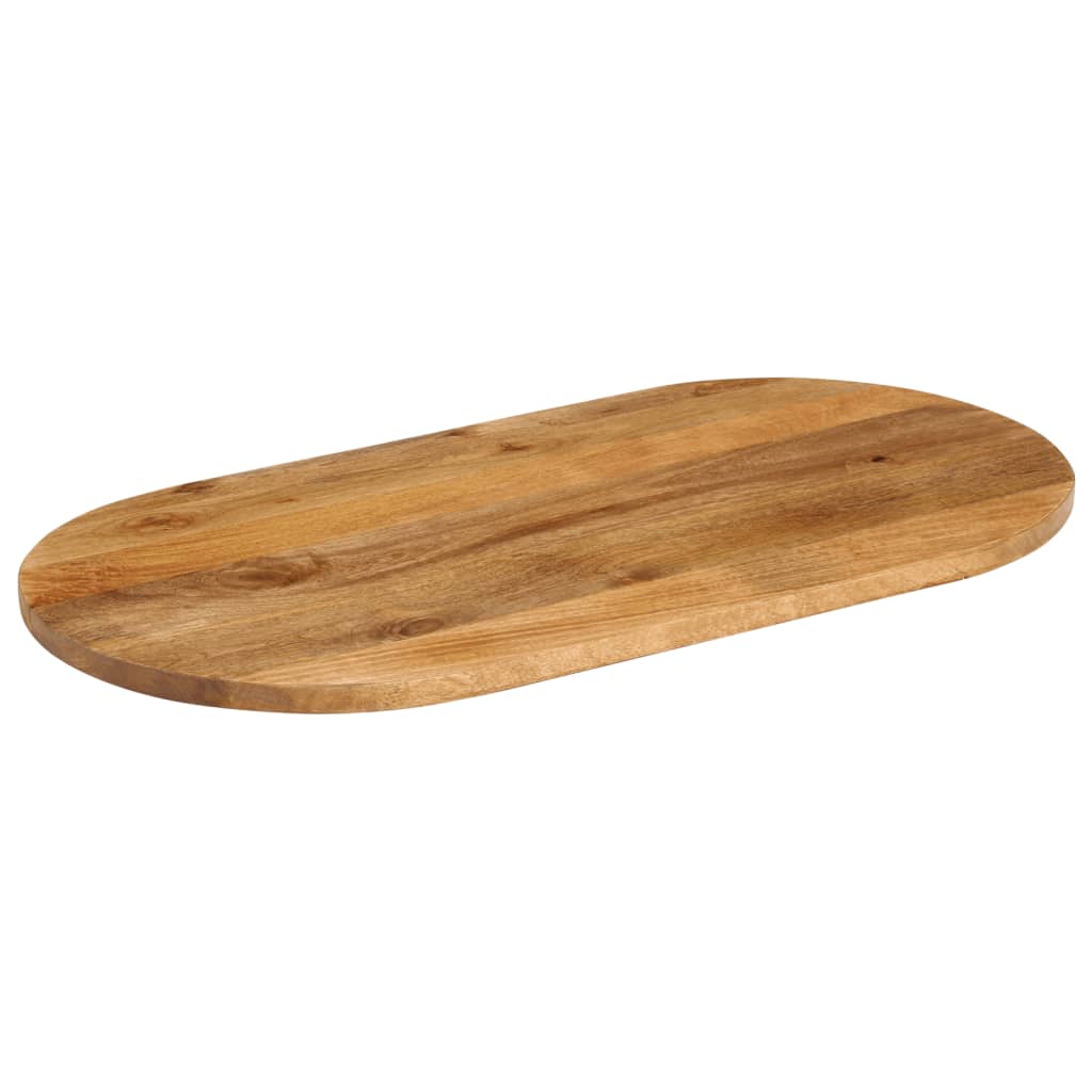 Tafelblad ovaal 120x50x3,8 cm massief mangohout is nu te koop bij PeponiXL, paradijselijk wonen!
