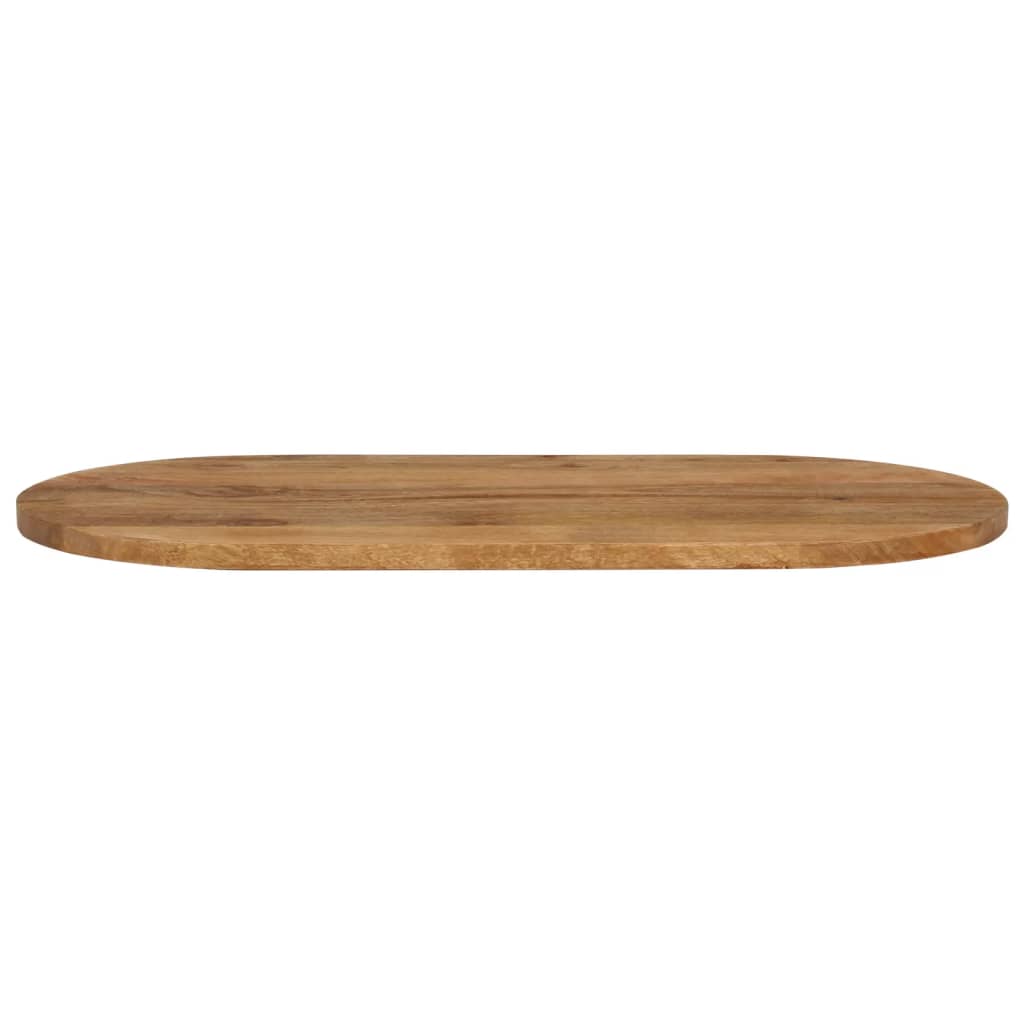 Tafelblad ovaal 120x60x3,8 cm massief mangohout is nu te koop bij PeponiXL, paradijselijk wonen!