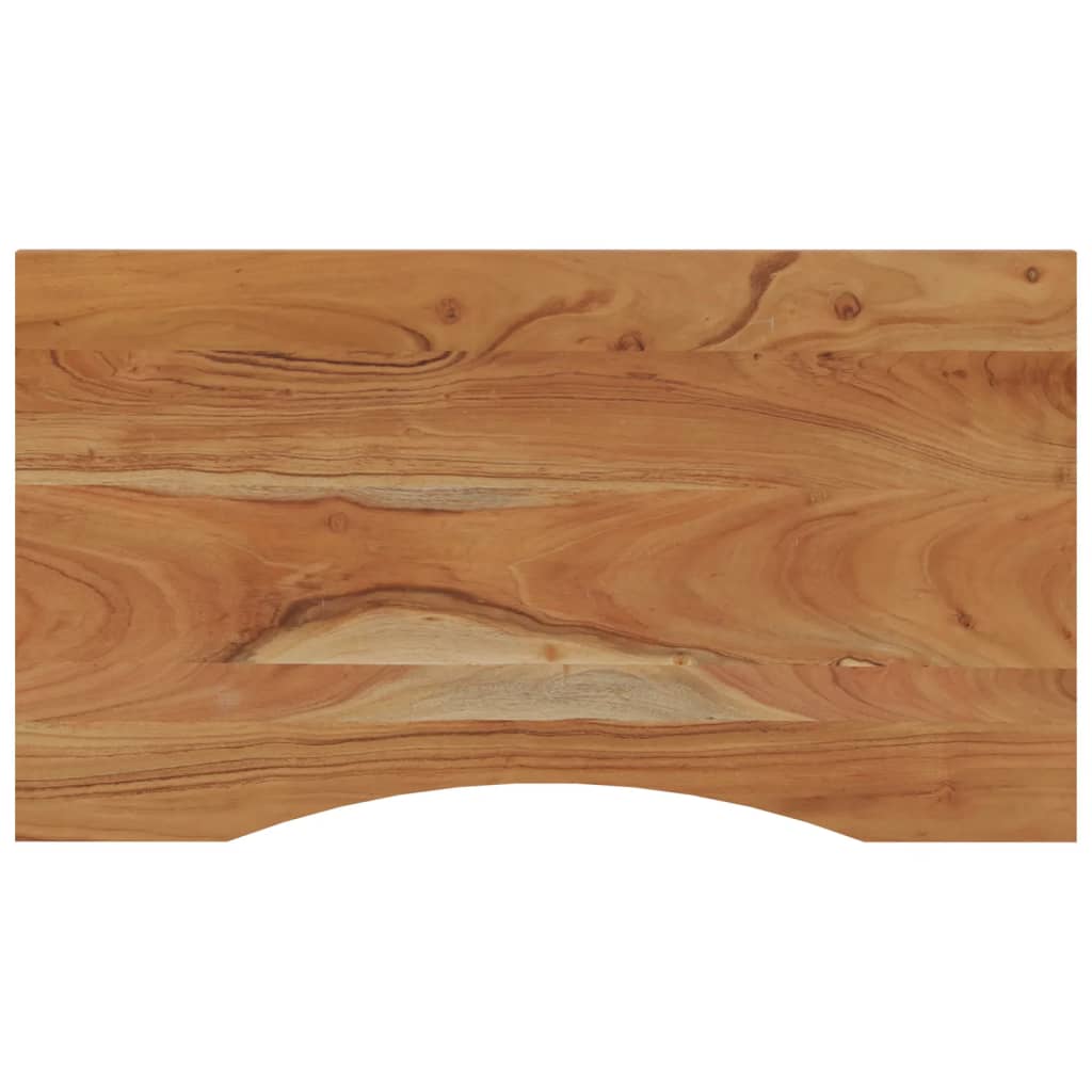 Bureaublad rechthoekig 80x50x2,5 cm massief acaciahout is nu te koop bij PeponiXL, paradijselijk wonen!