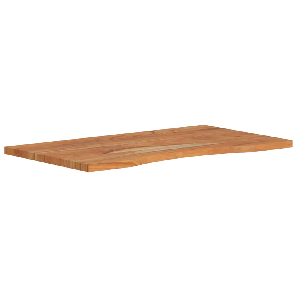 Bureaublad rechthoekig 90x50x2,5 cm massief acaciahout is nu te koop bij PeponiXL, paradijselijk wonen!