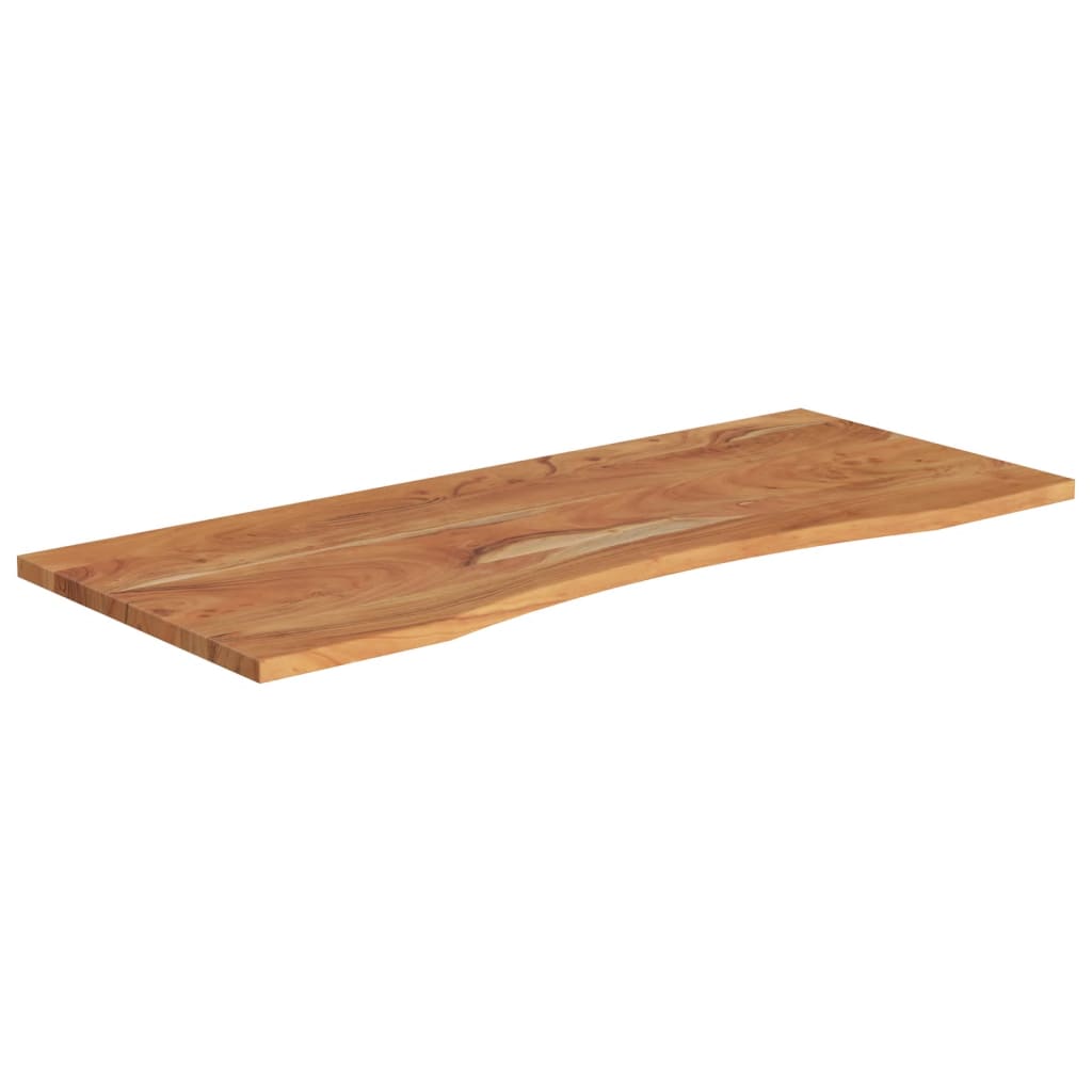 Bureaublad rechthoekig 120x50x2,5 cm massief acaciahout is nu te koop bij PeponiXL, paradijselijk wonen!