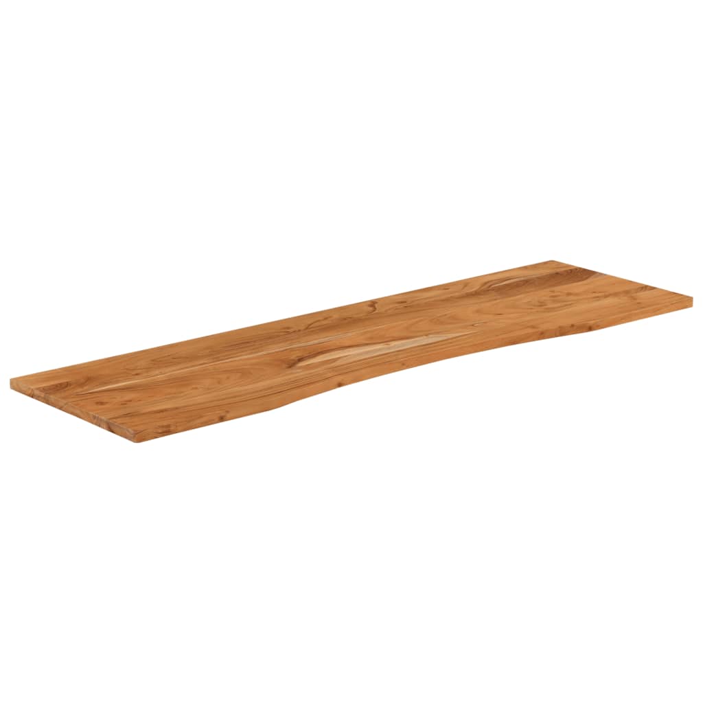 Bureaublad rechthoekig 140x50x2,5 cm massief acaciahout is nu te koop bij PeponiXL, paradijselijk wonen!