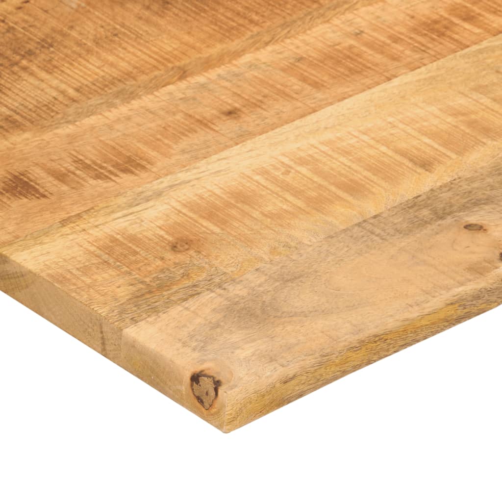 Bureaublad met ronding 120x50x2,5 cm massief ruw mangohout is nu te koop bij PeponiXL, paradijselijk wonen!