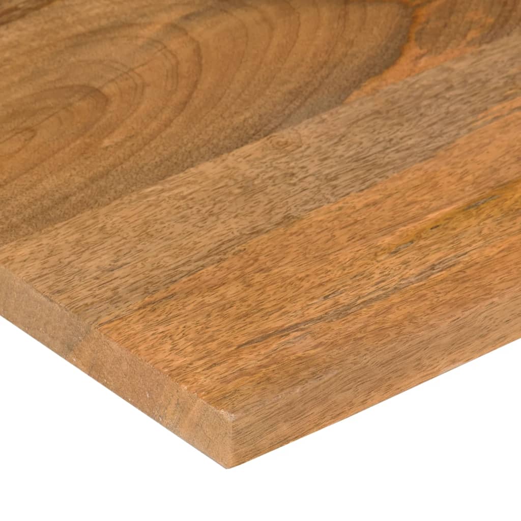 Bureaublad met ronding 100x60x2,5 cm massief ruw mangohout is nu te koop bij PeponiXL, paradijselijk wonen!