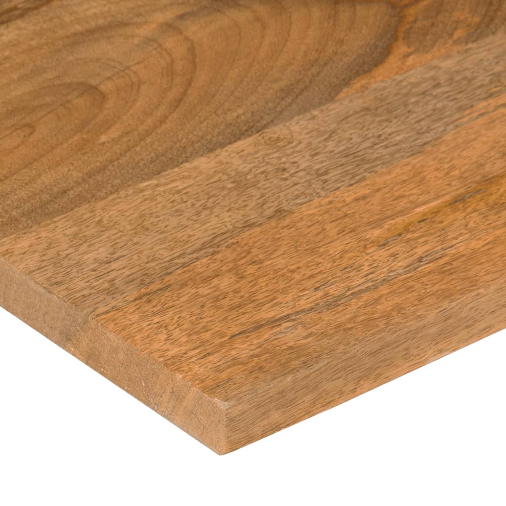 Bureaublad met ronding 120x60x2,5 cm massief ruw mangohout is nu te koop bij PeponiXL, paradijselijk wonen!