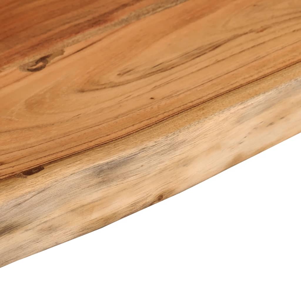 Wandschap rechthoekig natuurlijke rand 70x30x2,5 cm acaciahout is nu te koop bij PeponiXL, paradijselijk wonen!