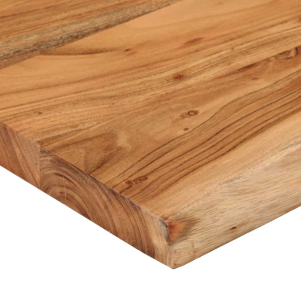Wandschap rechthoekig natuurlijke rand 50x40x2,5 cm acaciahout is nu te koop bij PeponiXL, paradijselijk wonen!