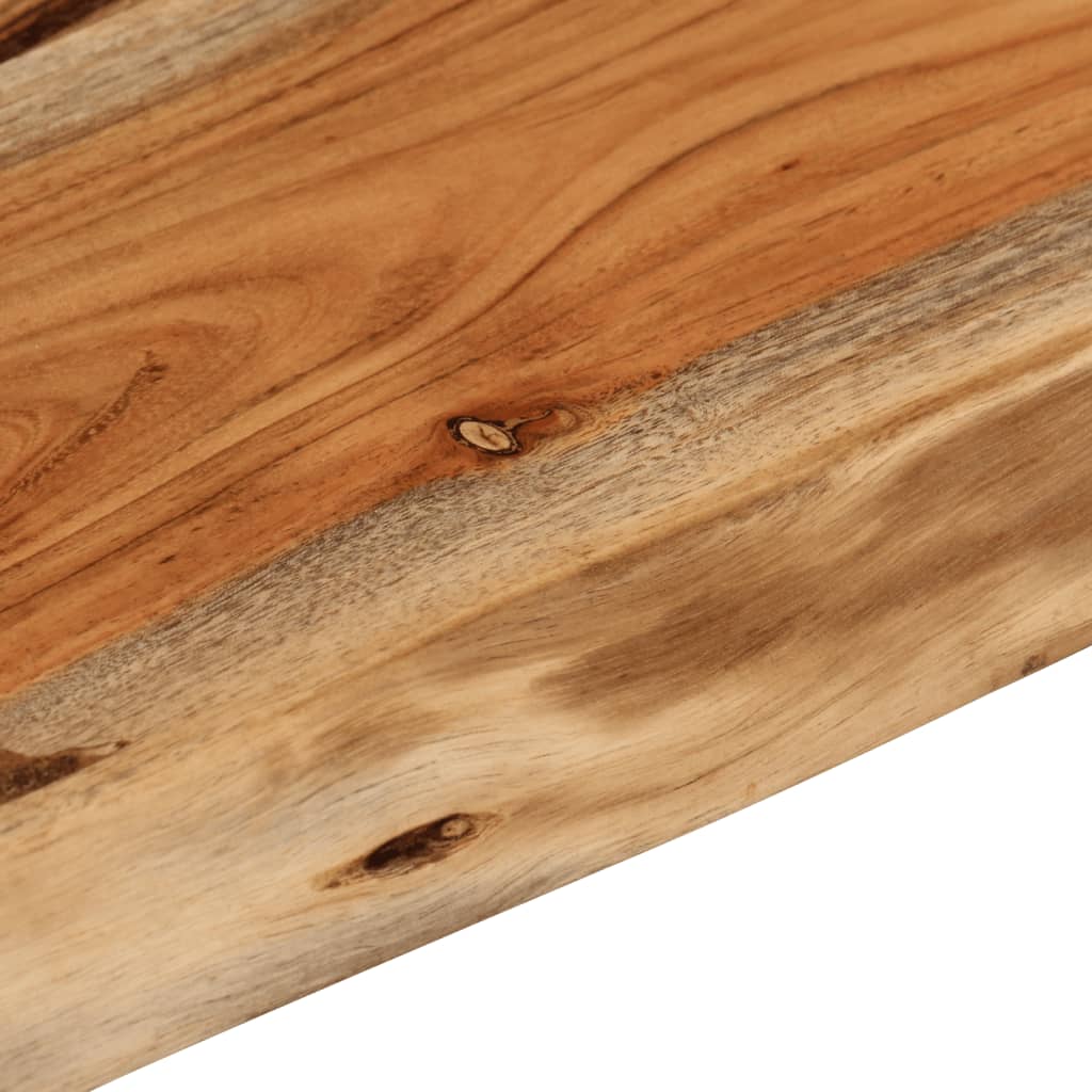 Wandschap rechthoekig natuurlijke rand 60x40x2,5 cm acaciahout is nu te koop bij PeponiXL, paradijselijk wonen!