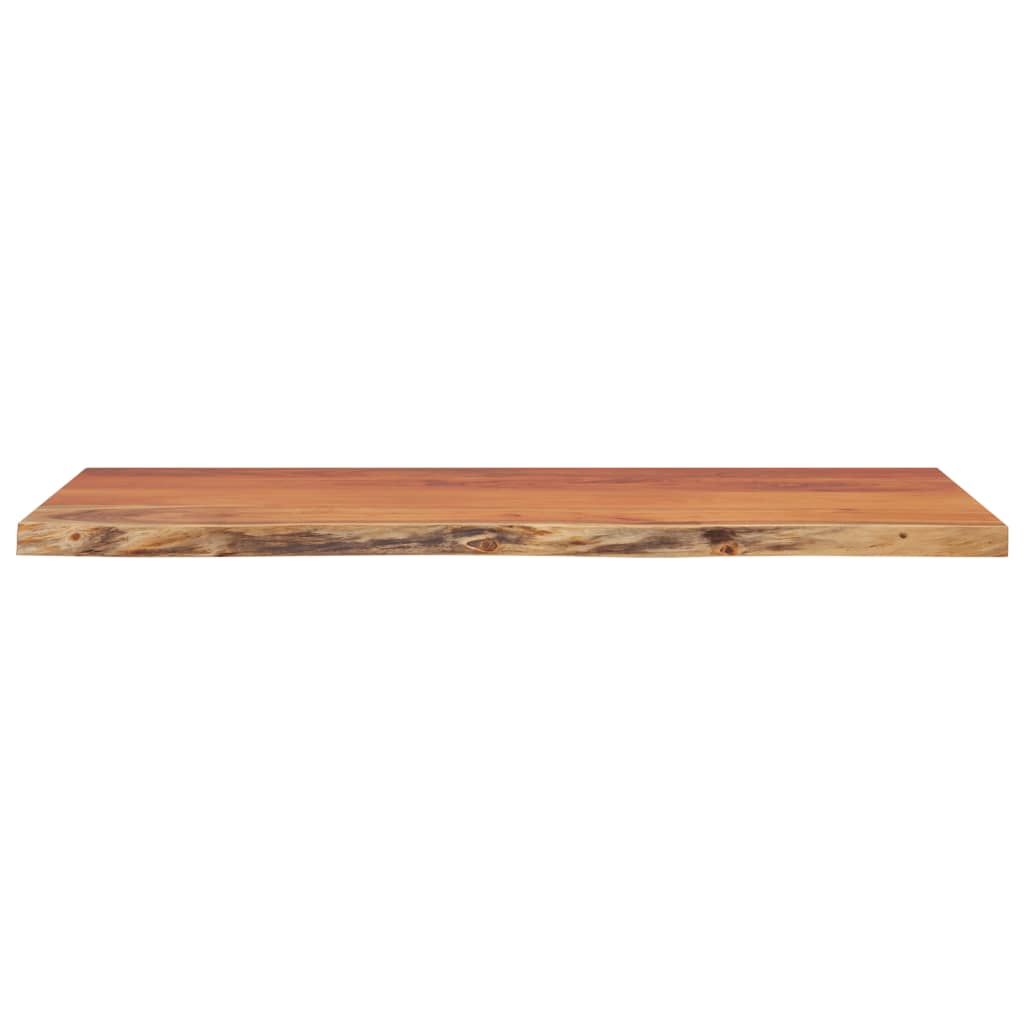 Tafelblad rechthoekig natuurlijke rand 80x40x2,5 cm acaciahout is nu te koop bij PeponiXL, paradijselijk wonen!