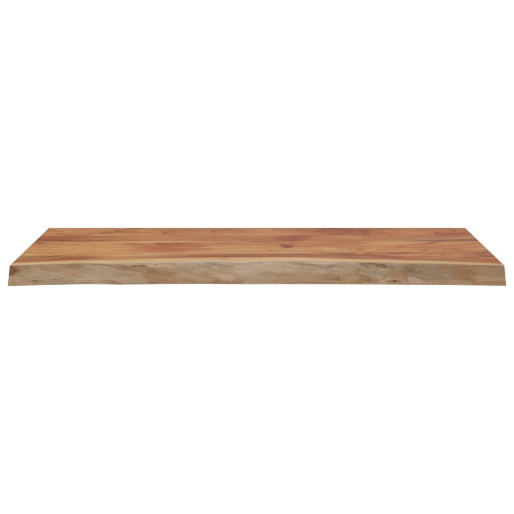 Tafelblad rechthoekig natuurlijke rand 110x40x2,5 cm acaciahout is nu te koop bij PeponiXL, paradijselijk wonen!
