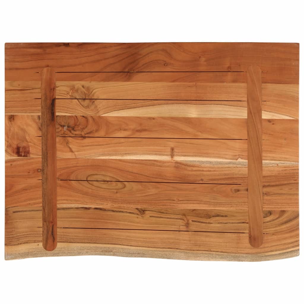 Wastafelblad rechthoekig 70x60x2,5 massief acaciahout is nu te koop bij PeponiXL, paradijselijk wonen!