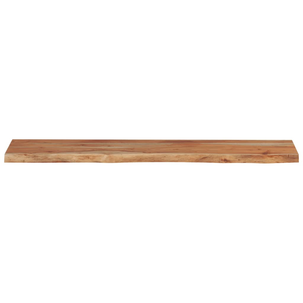 Wandschap rechthoekig natuurlijke rand 110x20x3,8 cm acaciahout is nu te koop bij PeponiXL, paradijselijk wonen!