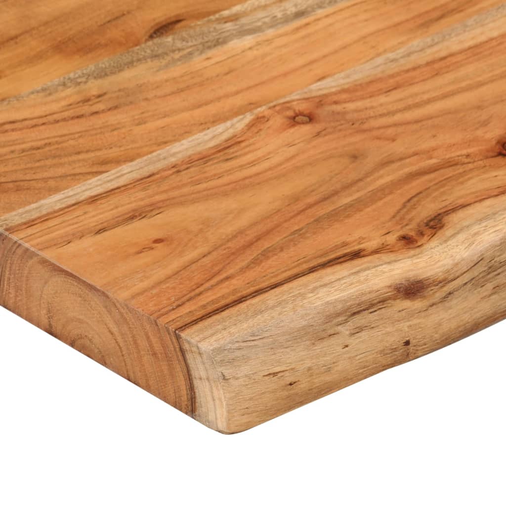Wandschap rechthoekig natuurlijke rand 160x20x3,8 cm acaciahout is nu te koop bij PeponiXL, paradijselijk wonen!