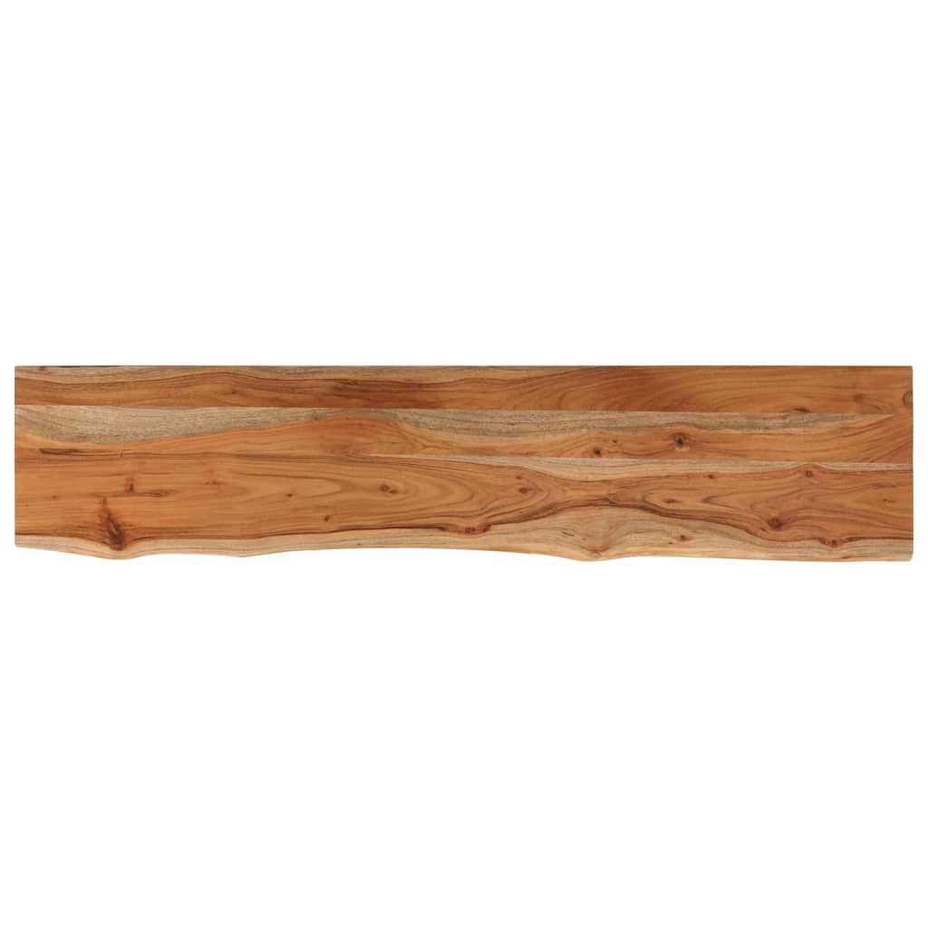 Tafelblad rechthoekig natuurlijke rand 180x30x3,8 cm acaciahout is nu te koop bij PeponiXL, paradijselijk wonen!