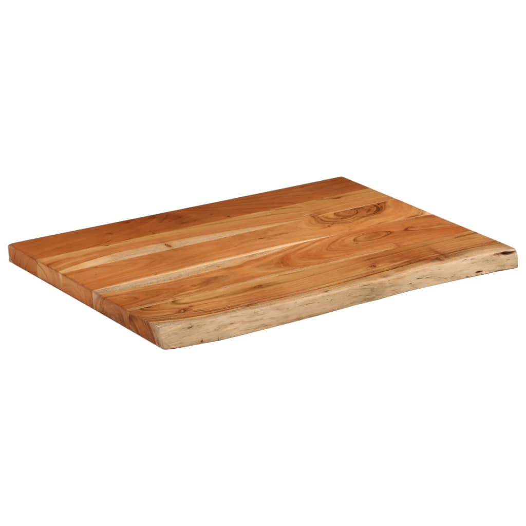 Wastafelblad rechthoekig 80x60x3,8 massief acaciahout is nu te koop bij PeponiXL, paradijselijk wonen!