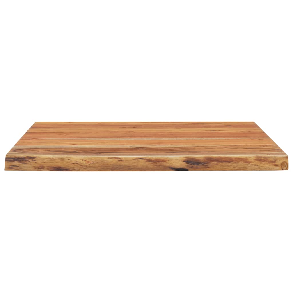 Bureaublad vierkant natuurlijke rand 80x80x3,8 cm acaciahout is nu te koop bij PeponiXL, paradijselijk wonen!