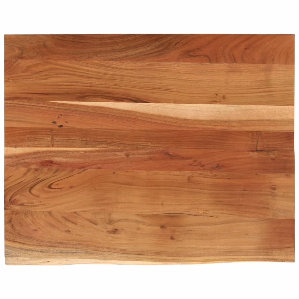 Bureaublad rechthoek natuurlijke rand 100x80x3,8 cm acaciahout is nu te koop bij PeponiXL, paradijselijk wonen!