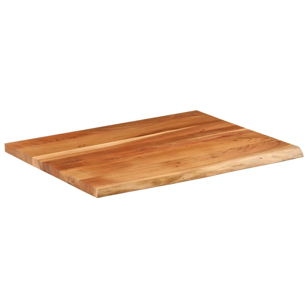Bureaublad rechthoek natuurlijke rand 100x80x3,8 cm acaciahout is nu te koop bij PeponiXL, paradijselijk wonen!