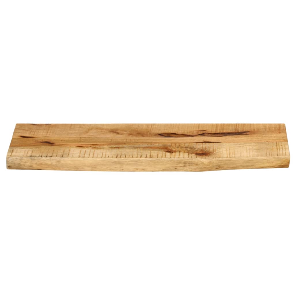 Tafelblad met natuurlijke rand 70x40x2,5 cm massief mangohout is nu te koop bij PeponiXL, paradijselijk wonen!