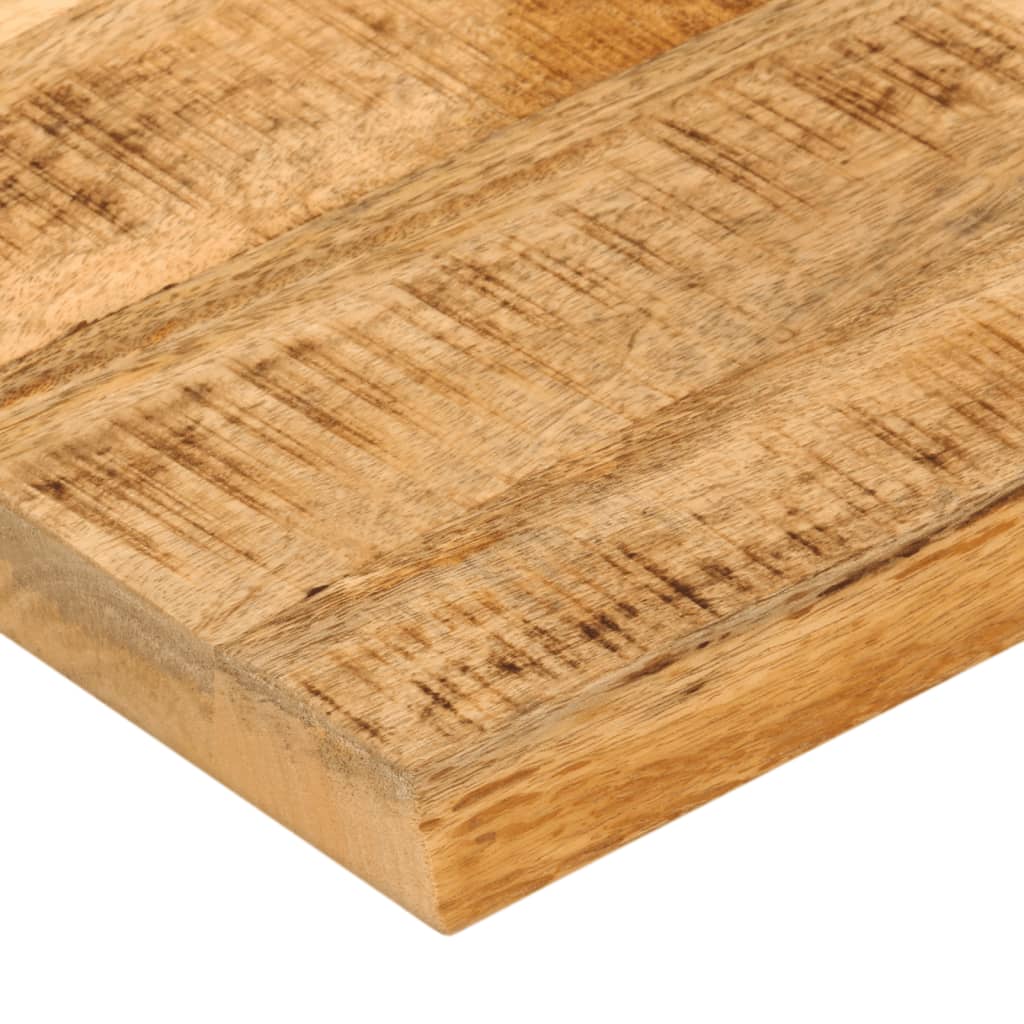 Tafelblad met natuurlijke rand 40x40x3,8 cm massief mangohout is nu te koop bij PeponiXL, paradijselijk wonen!