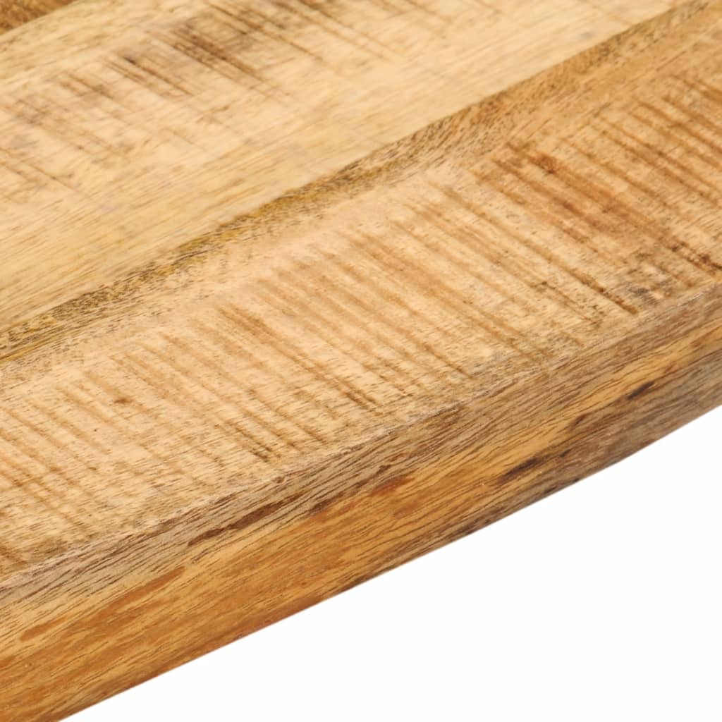 Tafelblad met natuurlijke rand 40x40x3,8 cm massief mangohout is nu te koop bij PeponiXL, paradijselijk wonen!
