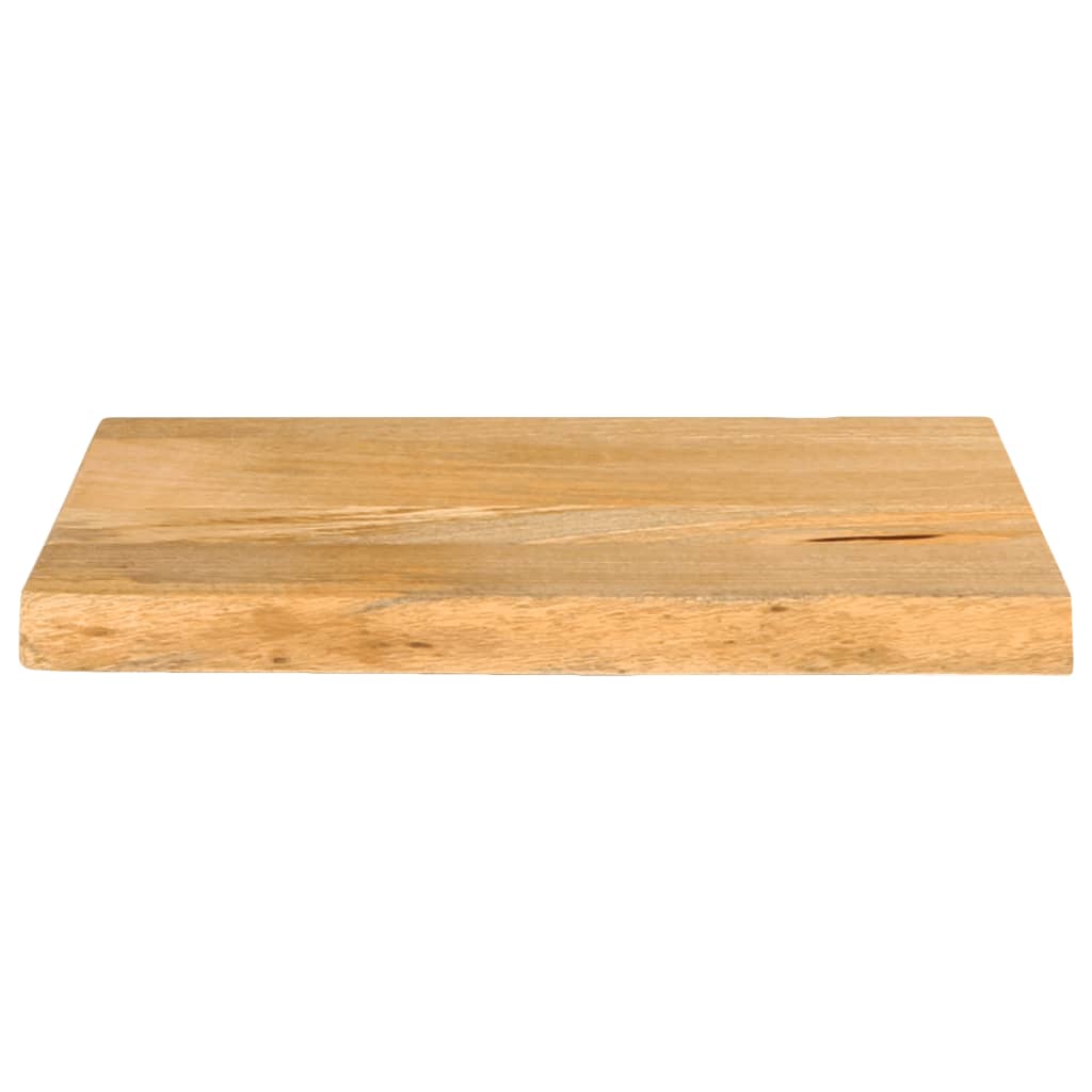 Tafelblad met natuurlijke rand 50x20x3,8 cm massief mangohout is nu te koop bij PeponiXL, paradijselijk wonen!