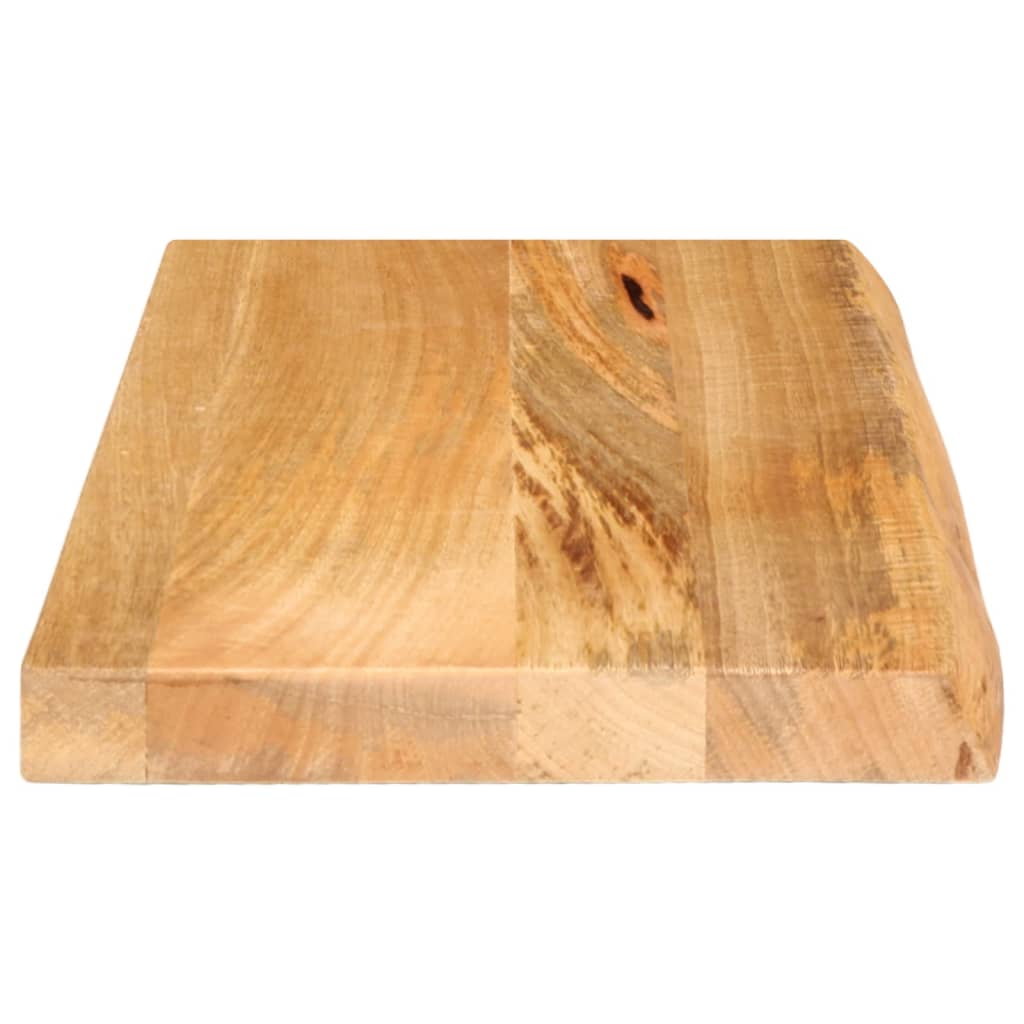 Tafelblad met natuurlijke rand 50x20x3,8 cm massief mangohout is nu te koop bij PeponiXL, paradijselijk wonen!
