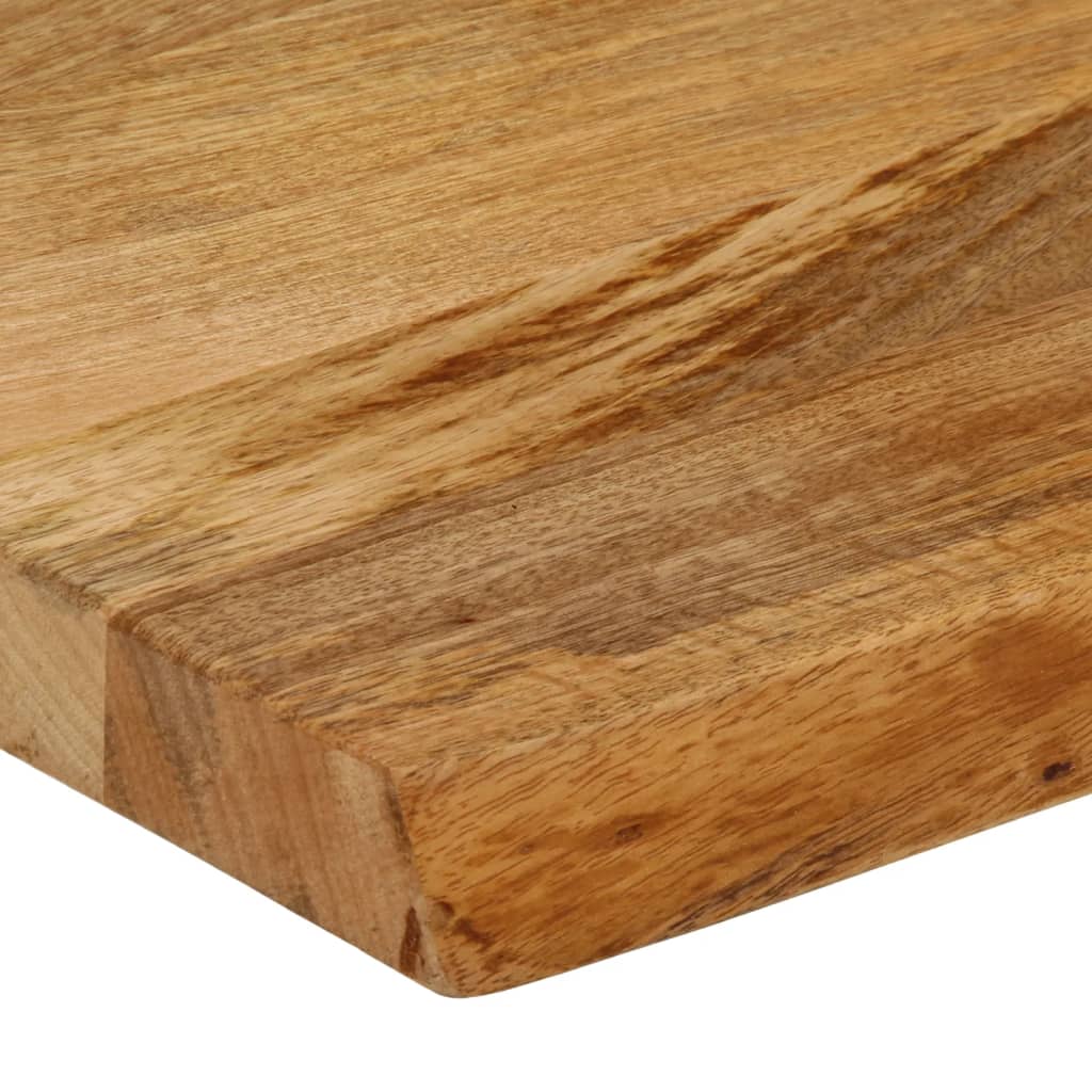 Tafelblad met natuurlijke rand 50x20x3,8 cm massief mangohout is nu te koop bij PeponiXL, paradijselijk wonen!