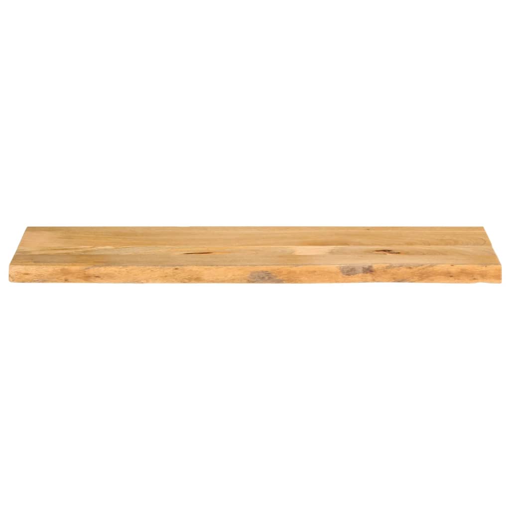Tafelblad met natuurlijke rand 120x40x3,8 cm massief mangohout is nu te koop bij PeponiXL, paradijselijk wonen!