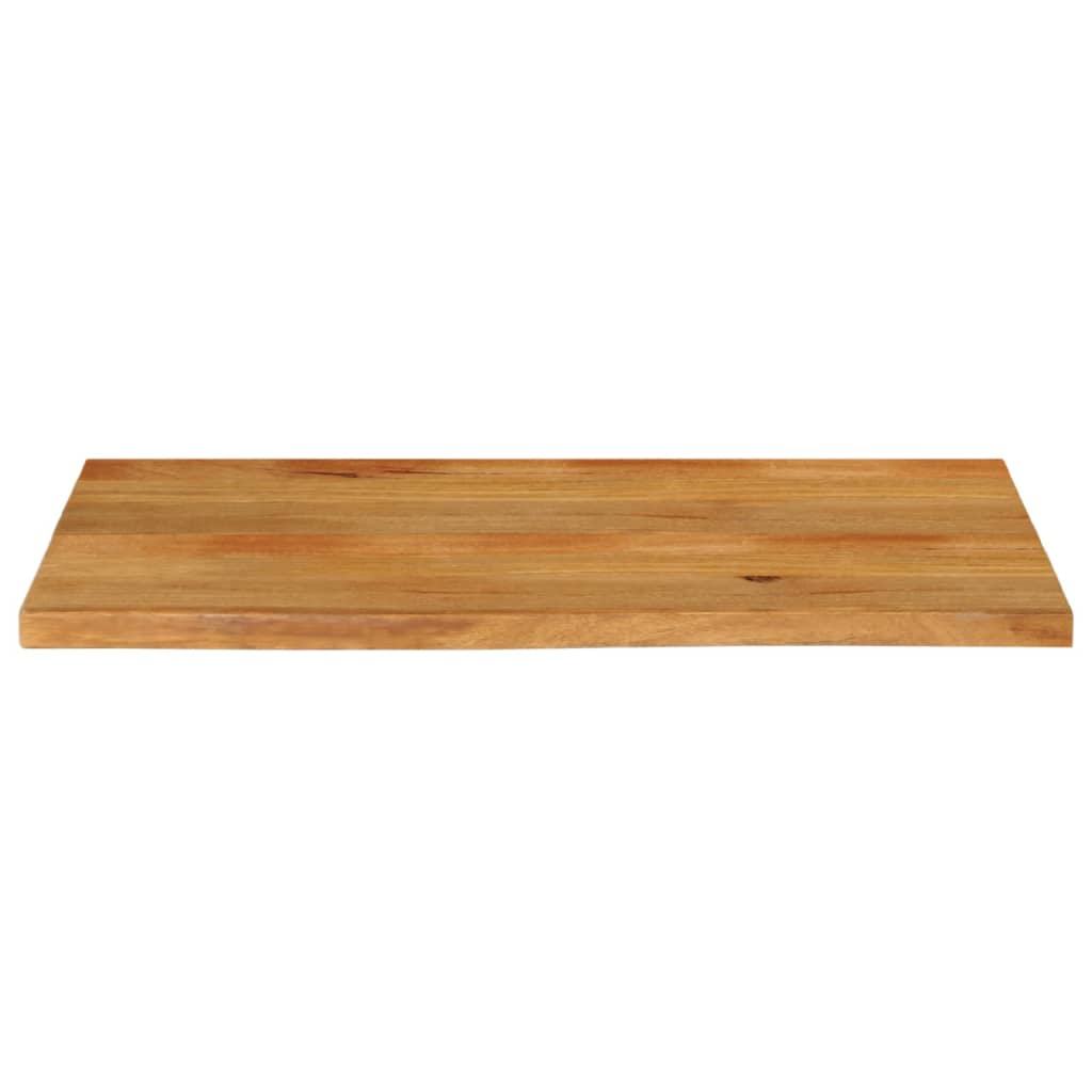 Tafelblad met natuurlijke rand 110x60x2,5 cm massief mangohout is nu te koop bij PeponiXL, paradijselijk wonen!