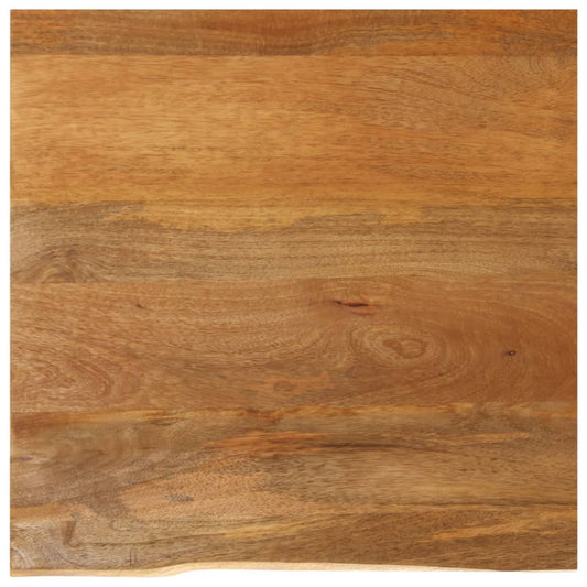 Tafelblad met natuurlijke rand 80x80x2,5 cm massief mangohout is nu te koop bij PeponiXL, paradijselijk wonen!