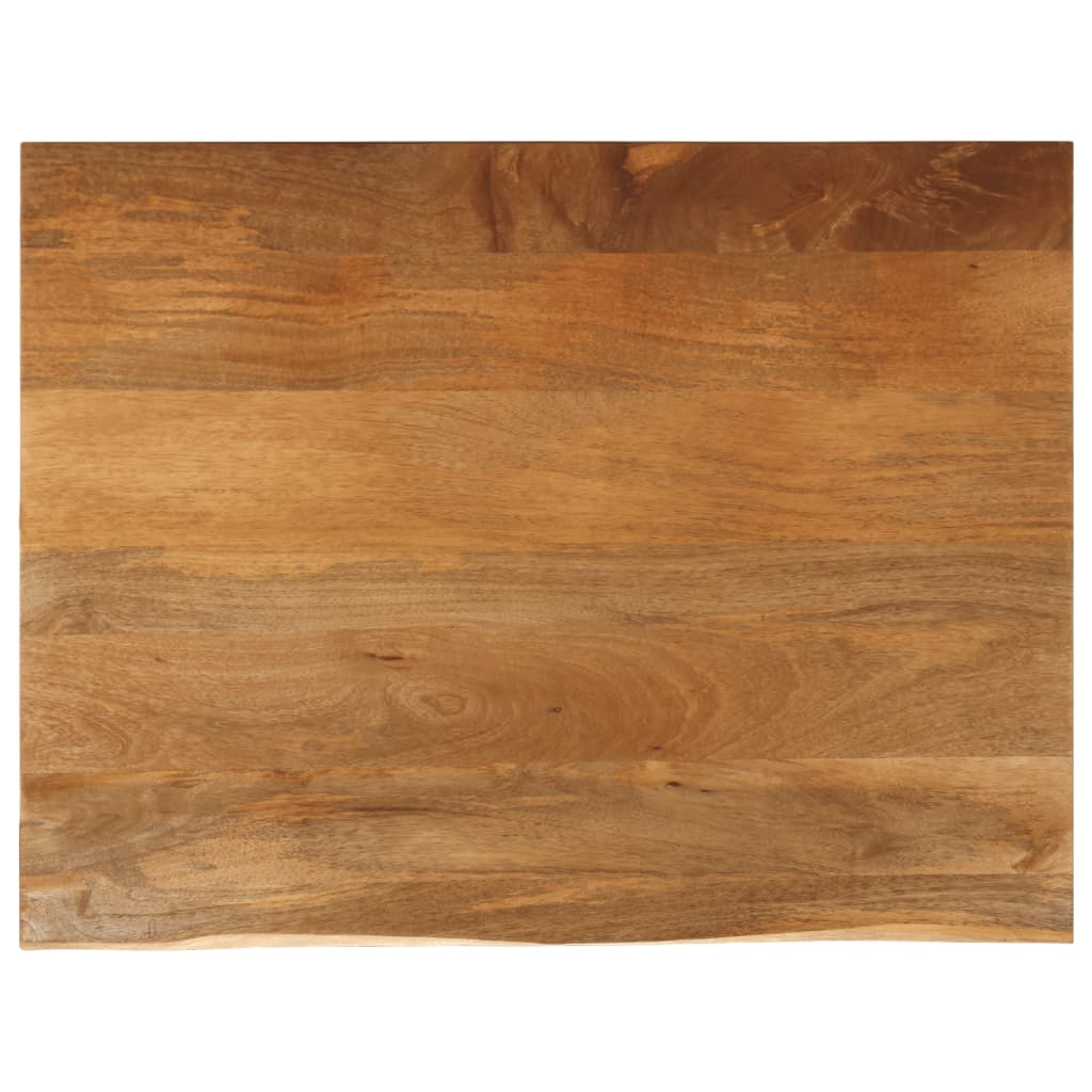 Tafelblad met natuurlijke rand 110x80x2,5 cm massief mangohout is nu te koop bij PeponiXL, paradijselijk wonen!