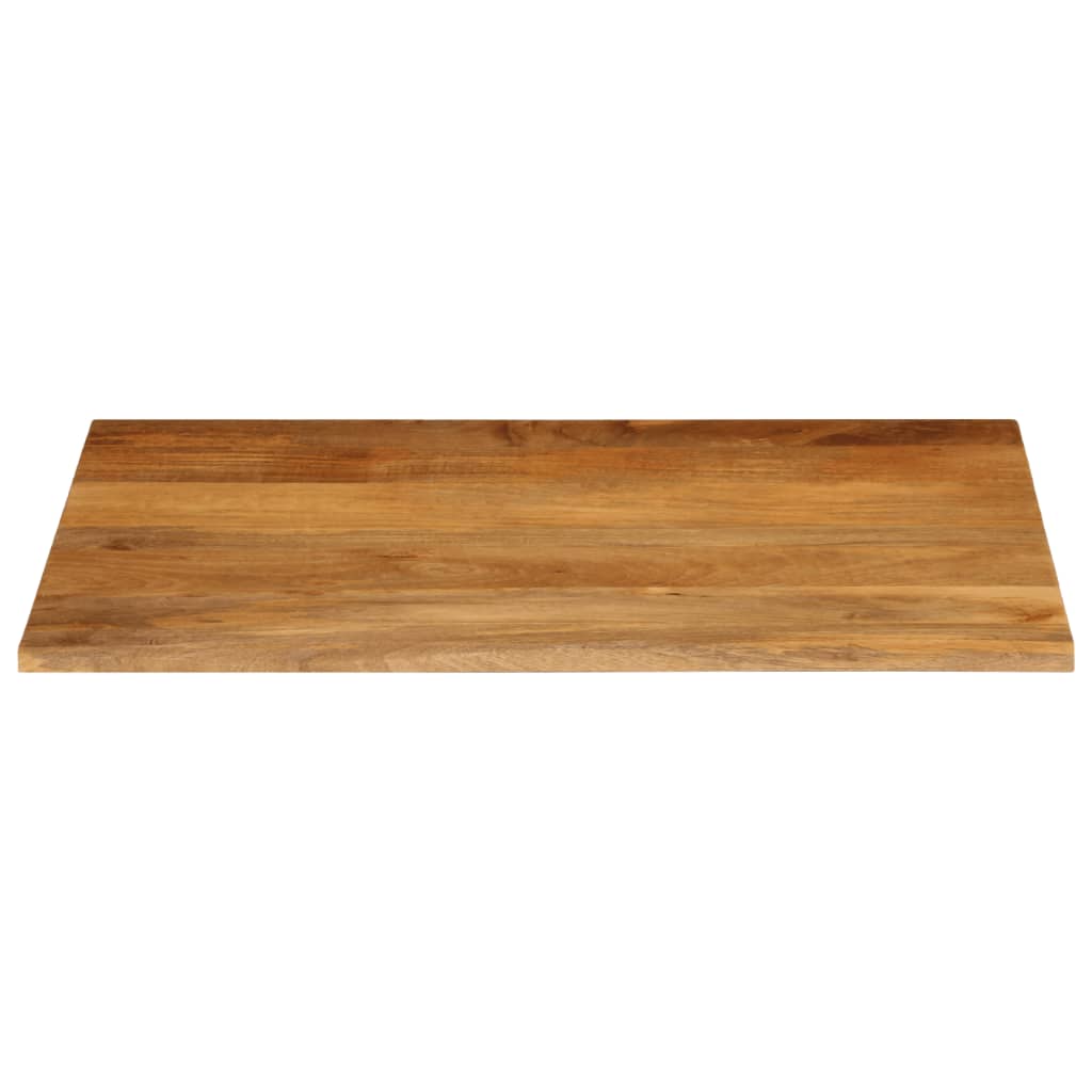 Tafelblad met natuurlijke rand 110x80x2,5 cm massief mangohout is nu te koop bij PeponiXL, paradijselijk wonen!