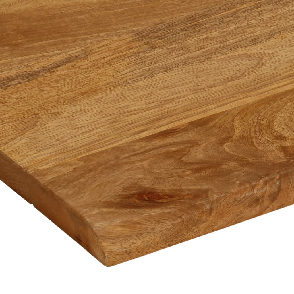 Tafelblad met natuurlijke rand 110x80x2,5 cm massief mangohout is nu te koop bij PeponiXL, paradijselijk wonen!