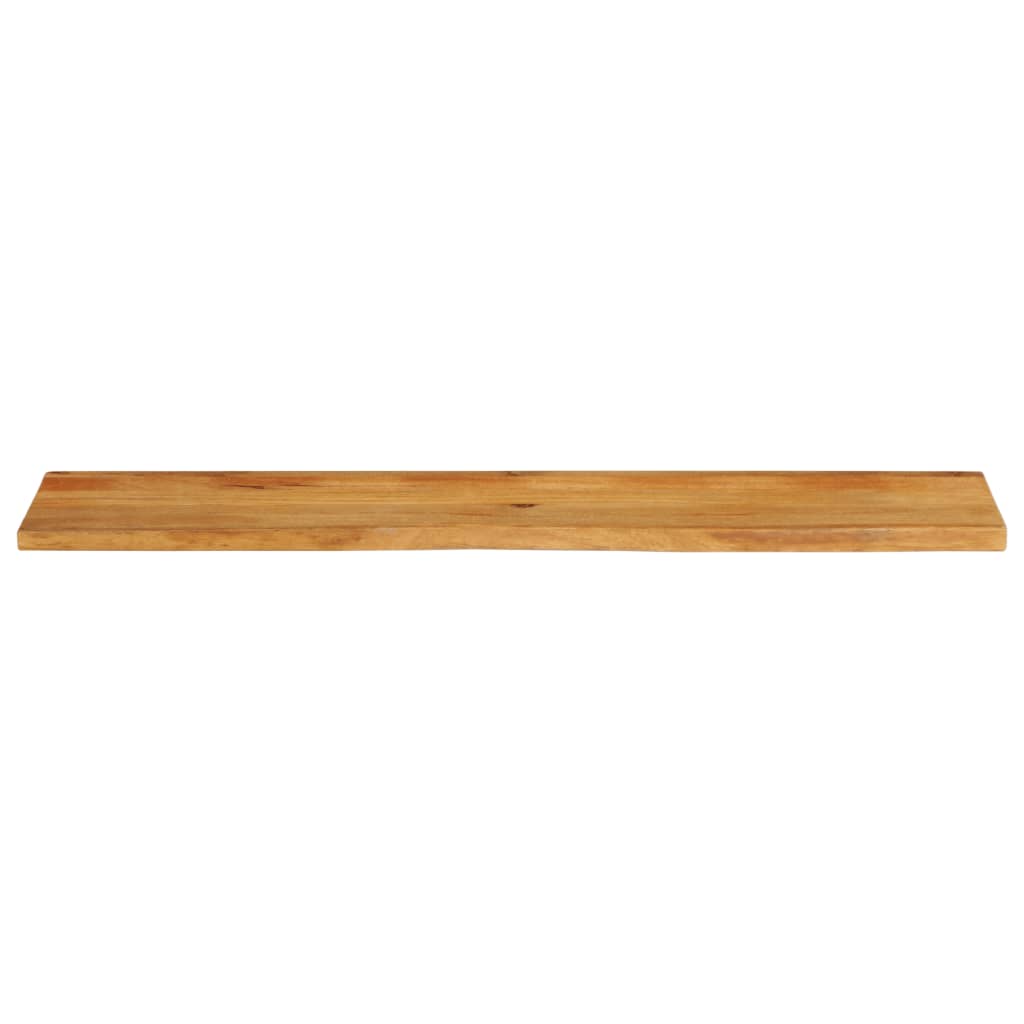 Tafelblad met natuurlijke rand 140x20x3,8 cm massief mangohout is nu te koop bij PeponiXL, paradijselijk wonen!