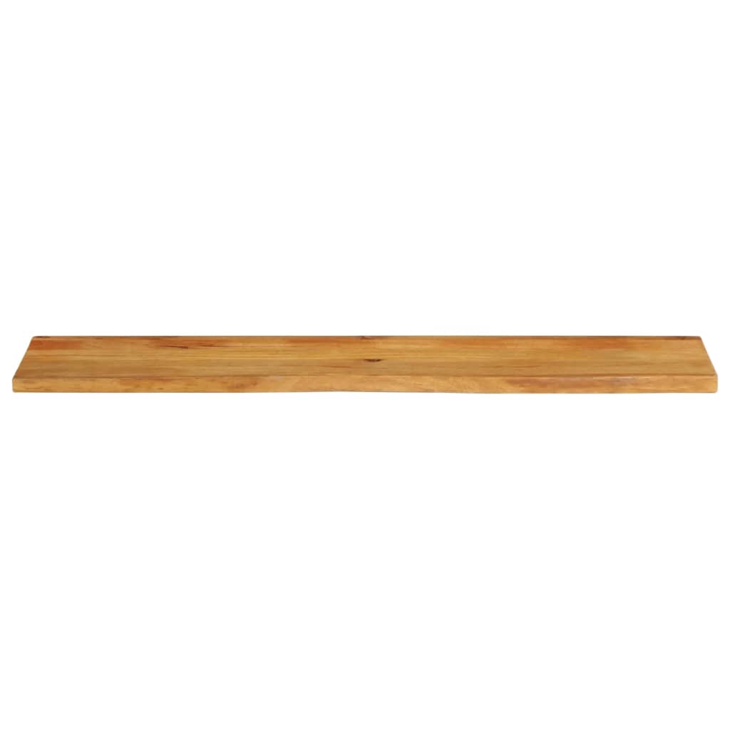 Tafelblad met natuurlijke rand 160x20x3,8 cm massief mangohout is nu te koop bij PeponiXL, paradijselijk wonen!
