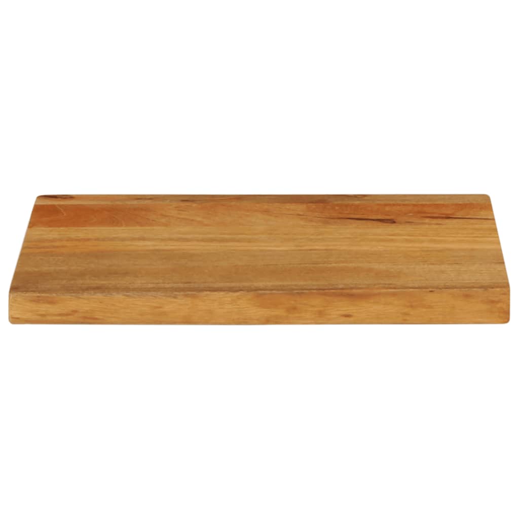 Tafelblad met natuurlijke rand 40x30x3,8 cm massief mangohout is nu te koop bij PeponiXL, paradijselijk wonen!