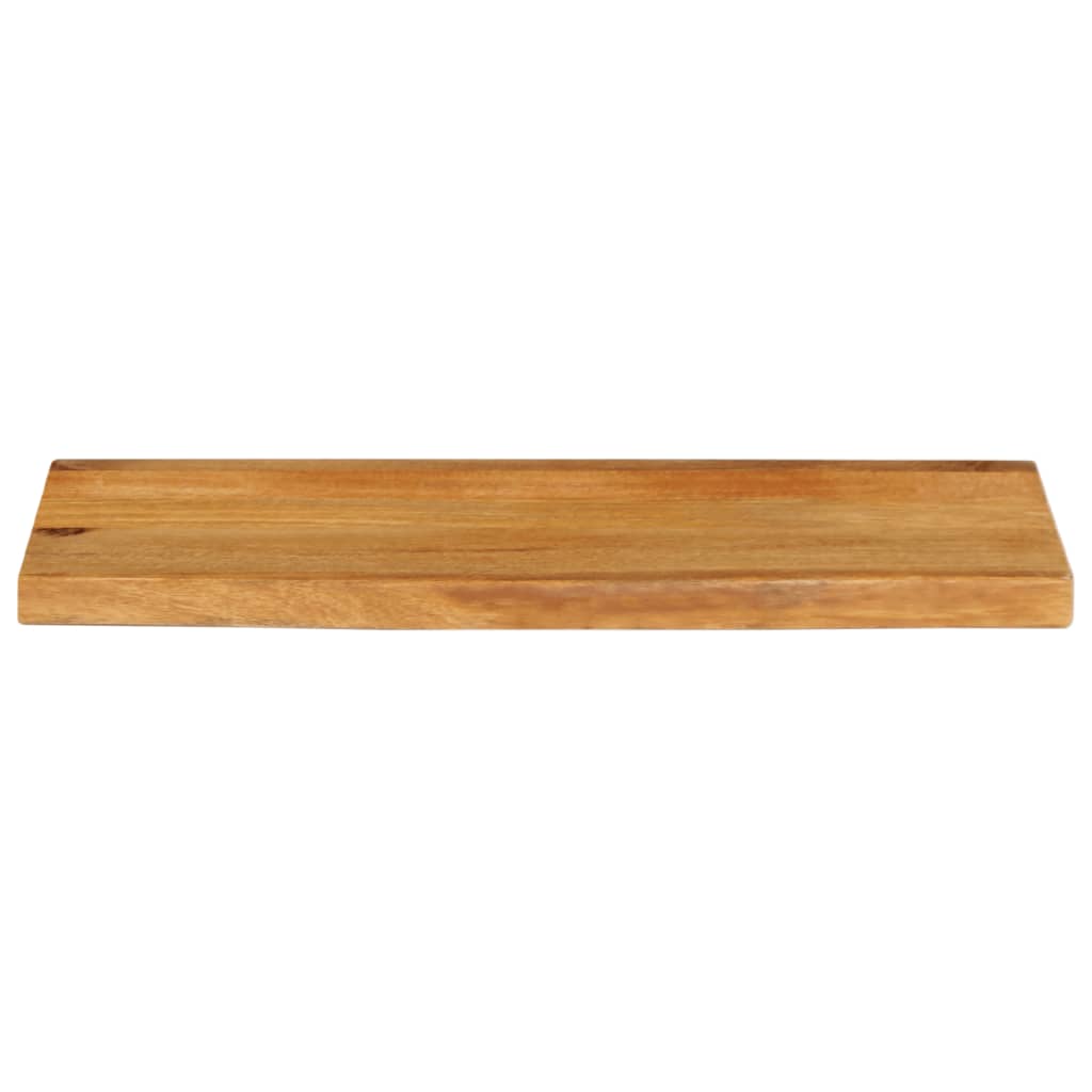 Tafelblad met natuurlijke rand 90x30x3,8 cm massief mangohout is nu te koop bij PeponiXL, paradijselijk wonen!