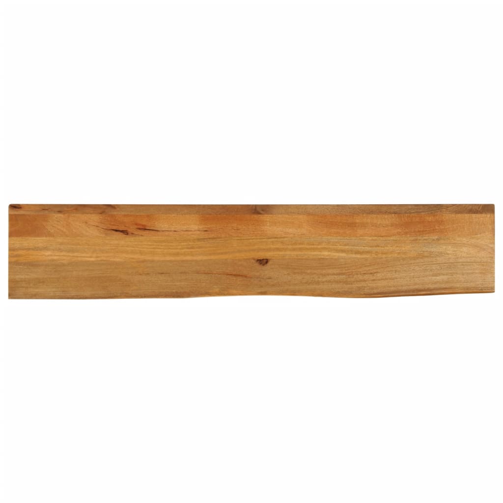 Tafelblad met natuurlijke rand 160x30x3,8 cm massief mangohout is nu te koop bij PeponiXL, paradijselijk wonen!