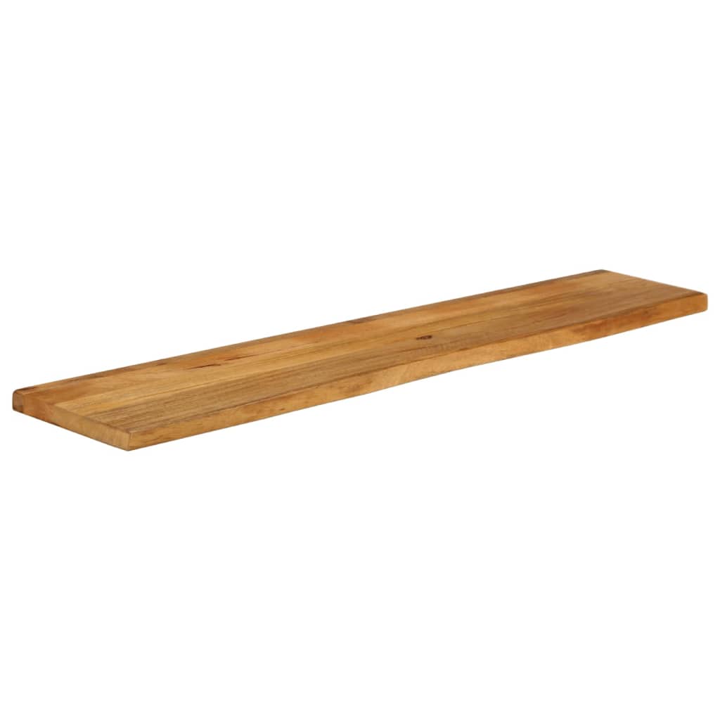 Tafelblad met natuurlijke rand 160x30x3,8 cm massief mangohout is nu te koop bij PeponiXL, paradijselijk wonen!