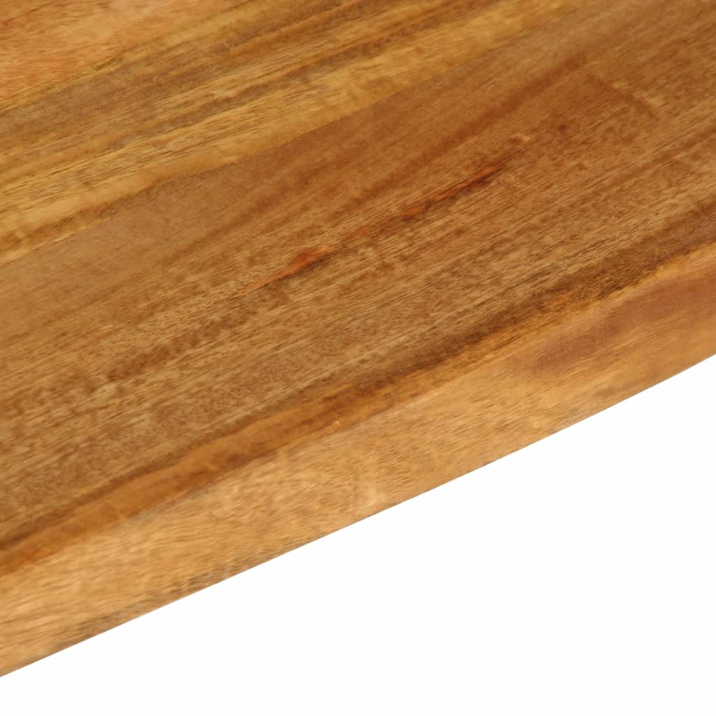 Tafelblad met natuurlijke rand 160x30x3,8 cm massief mangohout is nu te koop bij PeponiXL, paradijselijk wonen!