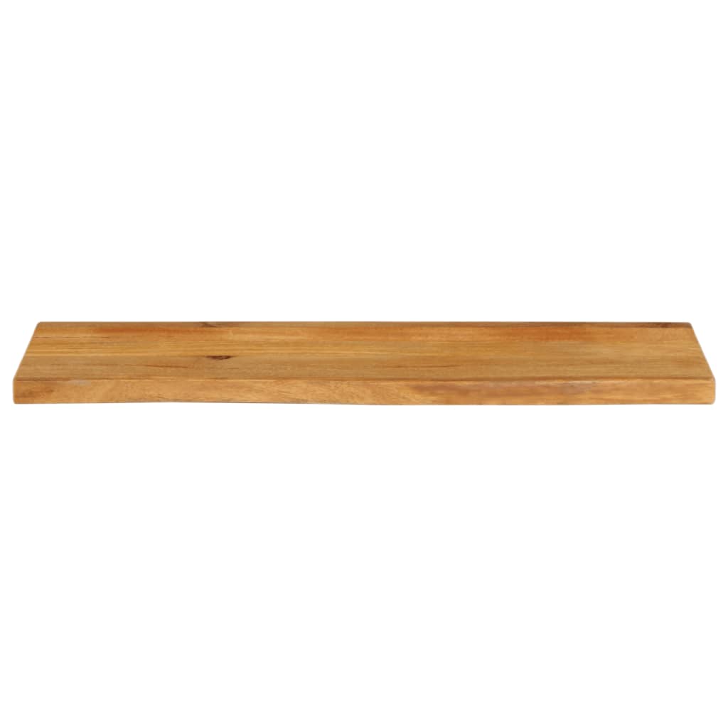 Tafelblad met natuurlijke rand 100x40x3,8 cm massief mangohout is nu te koop bij PeponiXL, paradijselijk wonen!